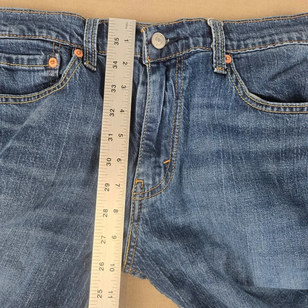 Levi's 511 Slim Fit Mens Jeans Blue Medium Wash Denim W33 L32 04511-5530